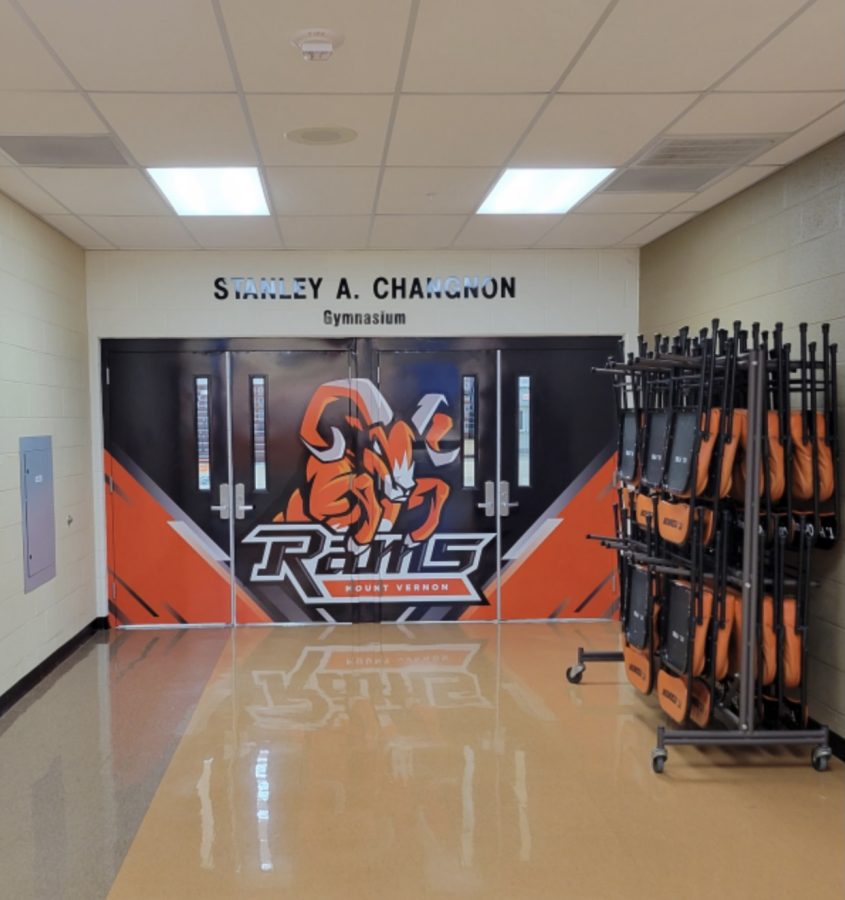 Student Council Puts Wrap on Chagnon Gymnasium’s Doors