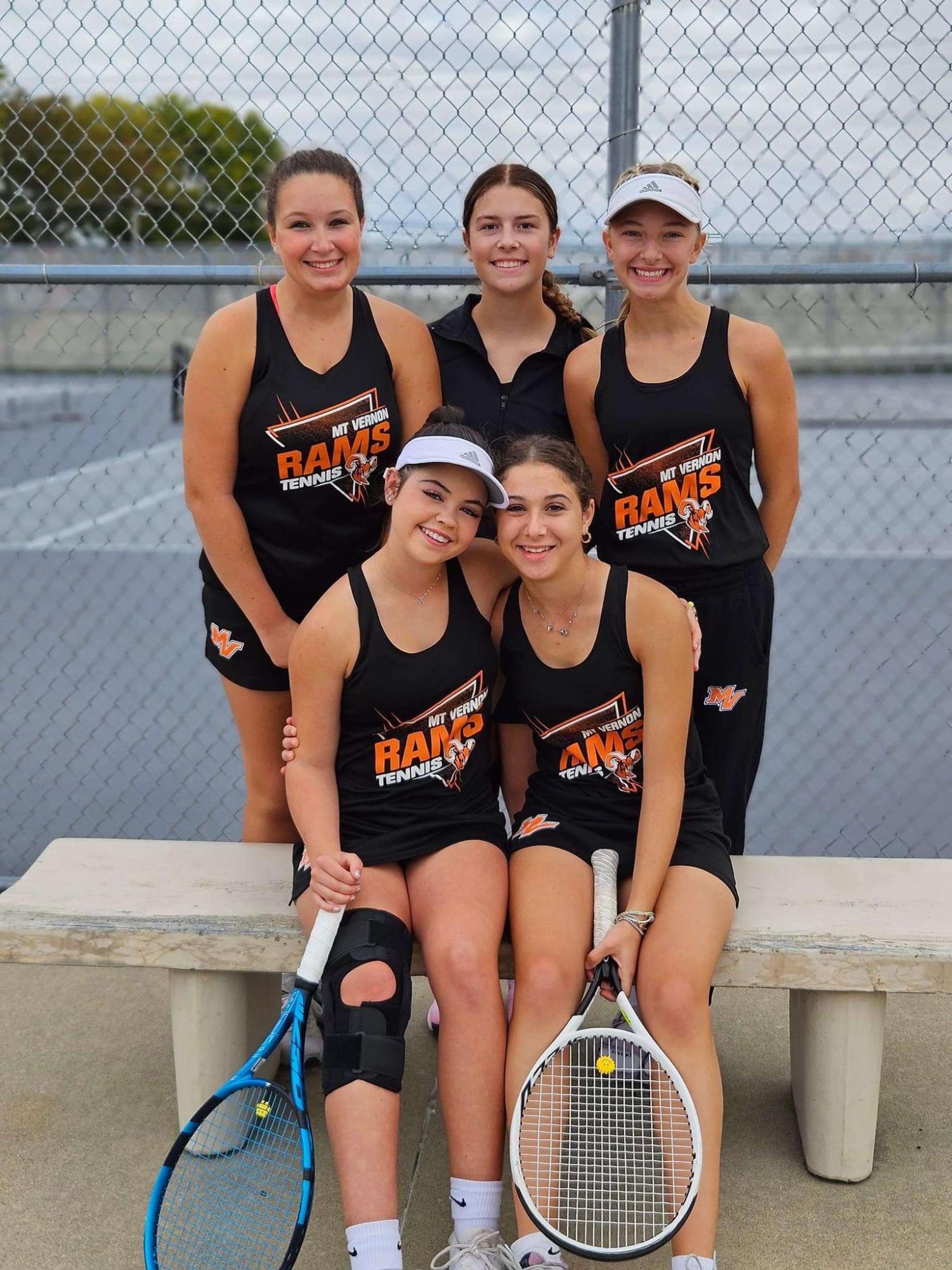 Lady Rams tennis closes with a 10-3 record