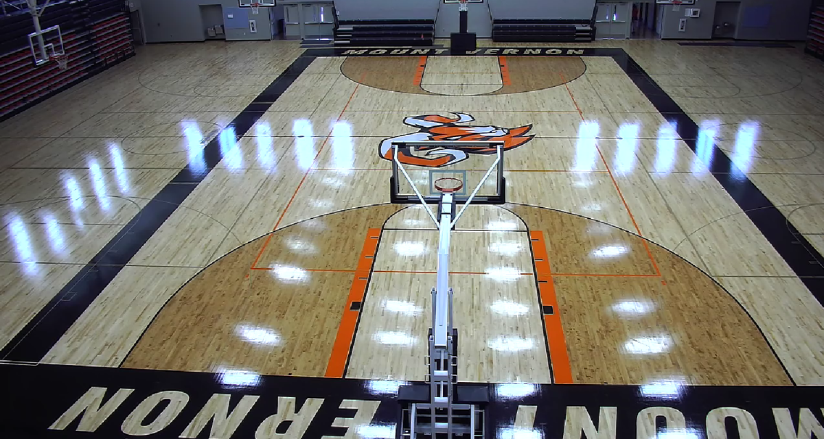 Historic Changnon Gymnasium rebranded with new flooring