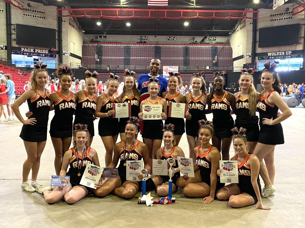 Mt. Vernon Cheer Team Attended NCA Camp