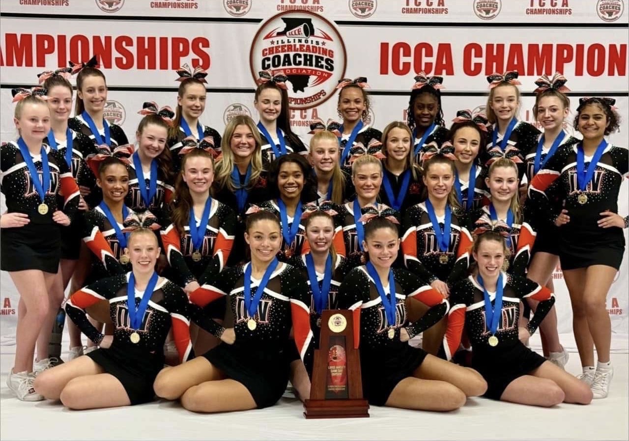 Rams Cheerleaders win ICCA State Championship