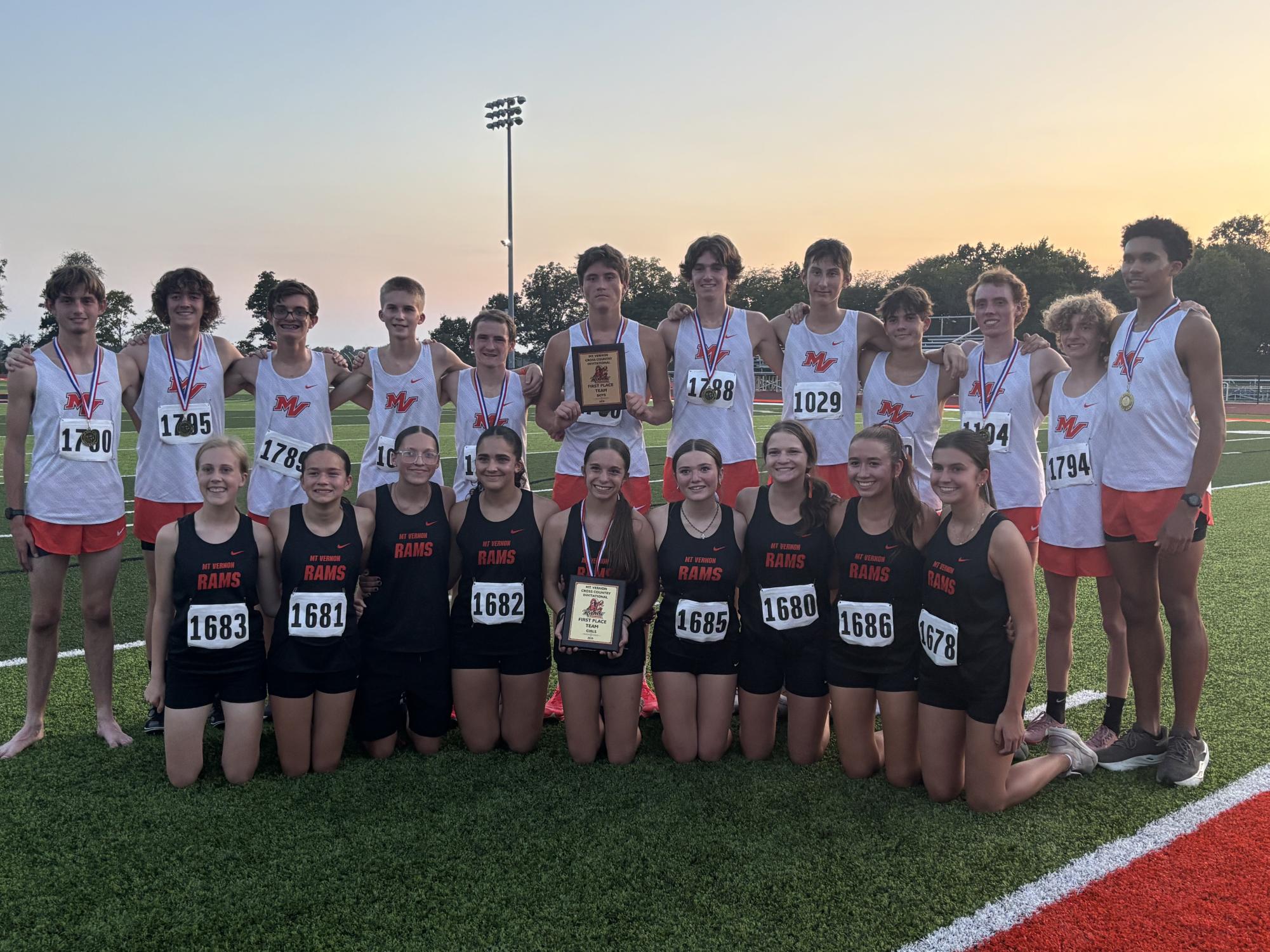 Running Rams compete in first meets